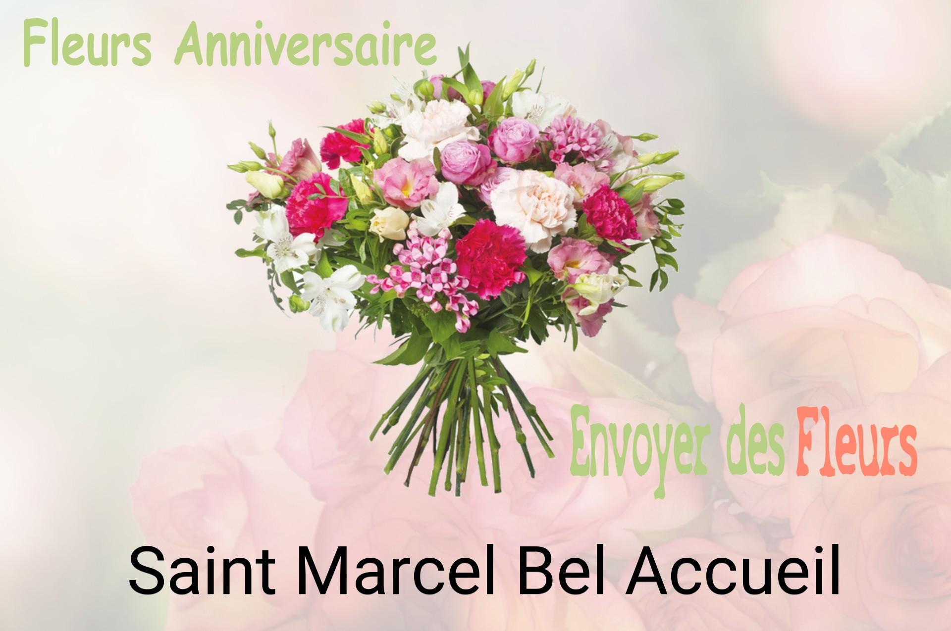 Bouquet de fleurs d’anniversaire livré à Saint-Marcel-Bel-Accueil